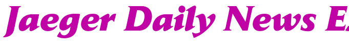 Jaeger Daily News Extra Bold Italic